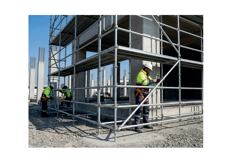 CEPHE İSKELE SİSTEMLERİ METAFORM FLANŞLI İŞ İSKELESİ